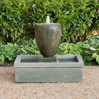 Campania International Longwood Arabesque Cast Stone Fountain   FT 0122 AL