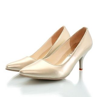 Artificial Leather Womens Elegant High Heel Pumps More Colors