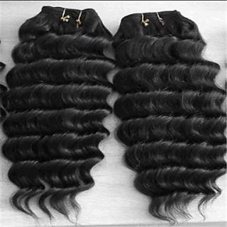 Gorgeous Brazilian Deep Wave Weft 100% Remy Human Hair 28inches 3 Pcs/Lot