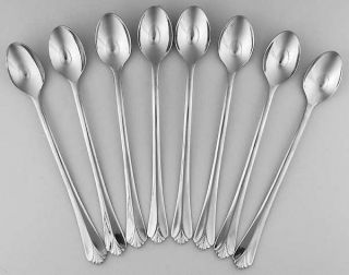 Farberware Bayport (Stainls) (Set of 8) Iced Tea Spoons   Stainless, Glossy, Ind