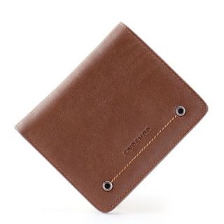 MenS Short Bi Fold Leather Retro Wallet