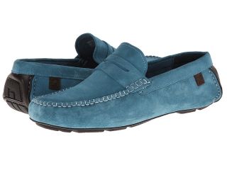 Stacy Adams Ruther Mens Slip on Shoes (Blue)