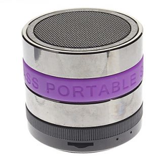 Camera Lens Type Super Bass Portable Bluetooth Speaker with TF Card Port