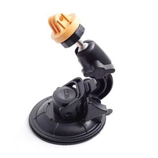 Yellow Universal Super Powerful Car Suction Cup Mount for GoPro Hero 3 / 2 / 1