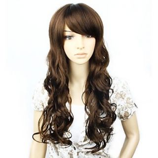 Capless Long High Quality Synthetic Wavy Wig