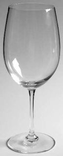 Steuben Century Burgundy Wine   Clear,Plain,Smooth Stem