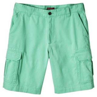 Merona Mens Cargo Shorts   Turquoise 42