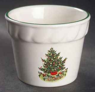 Pfaltzgraff Christmas Heritage Votive Flower Pot, Fine China Dinnerware   Multis