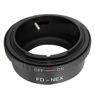 FD Lens to SONY NEX 5 NEX 3 NEX VG10 NEX C3 E Mount Adapter