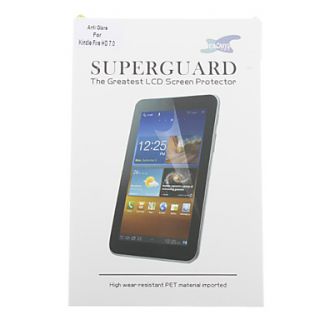 HD Anti Glare Screen Protector Cover Film for  Kindle Fire HD 7.0