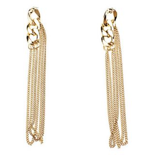 Elegant Tassel Chain Earrings