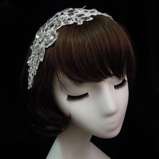 Elegant Lace With Rhinestone Womens Headbands