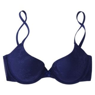Gilligan & OMalley Womens Favorite Lace Lightly Lined Bra   Oxygen Blue 34A