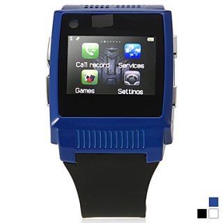 H2   Hd Music Broadcast Watch Mobile Phone with 1.3M Camera(MP3/MP4/Bluetooth)