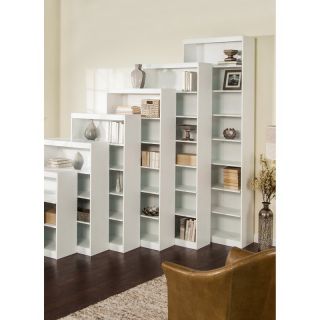 Remmington Heavy Duty Bookcase with Reinforced Shelves   White   BC 36 WH, 36