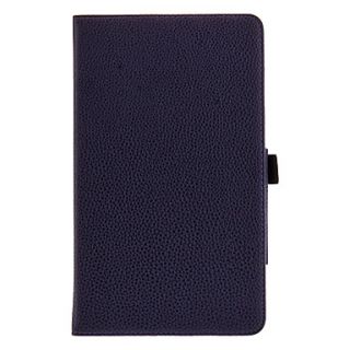 Stylish Lichee Pattern PU Leather Case with Multi Clip for The New Google Nexus 7(2nd Generation)