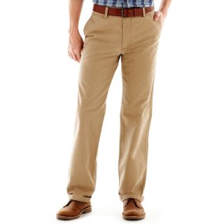 Dockers D2 Off The Clock Flat Front Chinos, Caramel, Mens