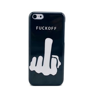 Fuck Off Finger Case Cover for iPhone 5c