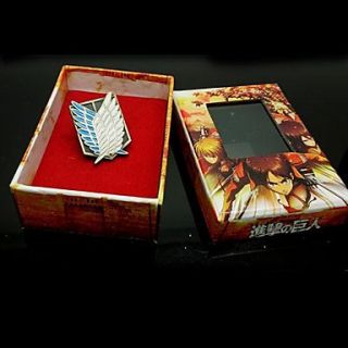 Attack on Titan Survey Corps Wings of Freedom Brooch Cosplay Accessory