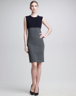 Colorblock Sheath Dress