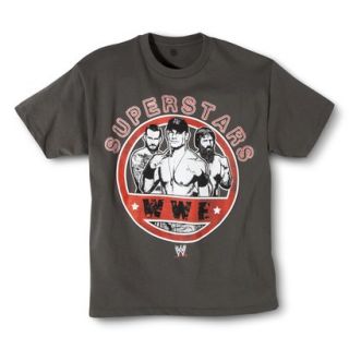 WWE Superstars Boys Graphic Tee   Rich Charcoal M