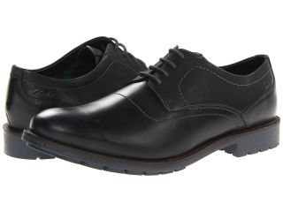 Clarks Garnet Walk Mens Dress Flat Shoes (Black)