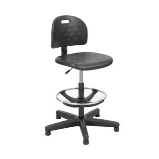 Safco Products Height Adjustable Drafting Chair with Footring 6680