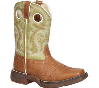 Infant/Toddler Girls Durango Boot BT282 8 Lil Flirt   Tan/Green Boot