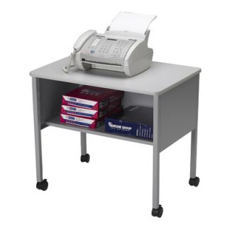 Mayline Eastwinds Machine Stand 2140CAANTGRY / 2140CAGRYGRY Finish Gray/Dove