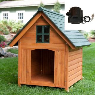 Boomer & George T Bone Dog House with Cooling Fan Multicolor   AKO012
