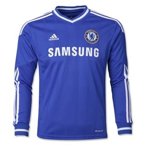 adidas Chelsea 13/14 LS Youth Home Soccer Jersey
