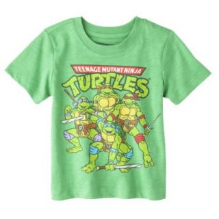 Teenage Mutant Ninja Turtle Infant Toddler Boys Short Sleeve Tee   Green 4T