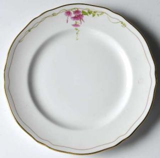 Spode Rosetti Bread & Butter Plate, Fine China Dinnerware   Pink Flowers Hanging