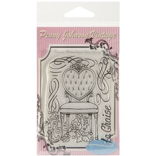 Stampavie Penny Johnson Clear Stamp la Chaise