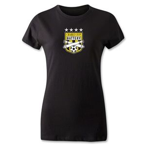 hidden Charleston Battery Womens T Shirt (Black)
