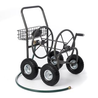 Liberty Garden 4 Wheel Hose Reel Cart Multicolor   871 M1 1