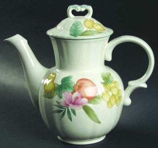 Mikasa Fruitage Coffee Pot & Lid, Fine China Dinnerware   Country Classics,Vario