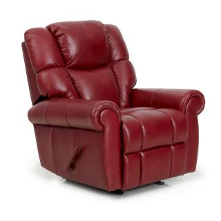 Barcalounger Hansen II Leather Rocking Recliner Multicolor   6 4757 PAMPA ROUGE