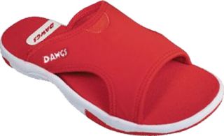 Womens Dawgs Sporty Slide   Red Casual Shoes