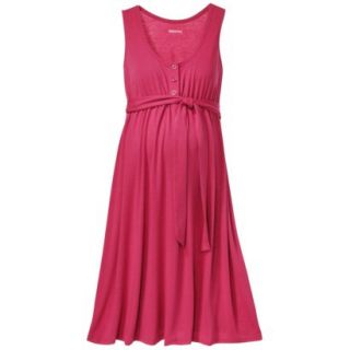 Merona Maternity Sleeveless Side Tie Dress   Pink M