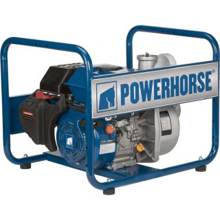 Powerhorse Semi Trash Pump   3 Inch Ports, 14,160 GPH, 5/8 Inch Solids Capacity,