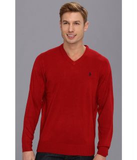 U.S. Polo Assn Solid Vee Neck Mens Sweater (Multi)