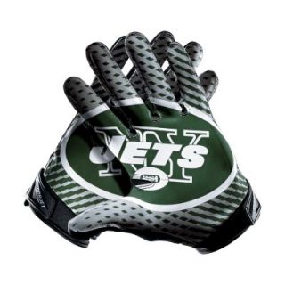 Nike Vapor Jet 2.0 (NFL New York Jets) Mens Football Gloves   Fir