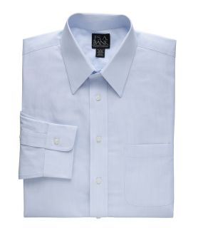 Traveler Point Collar Slim Fit Patterned Dress Shirt by JoS. A. Bank Mens Dress