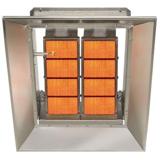 SunStar Heating Products Infrared Ceramic Heater   NG, 80,000 BTU, Model SG8 N