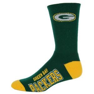 Green Bay Packers For Bare Feet Deuce Crew 504 Socks