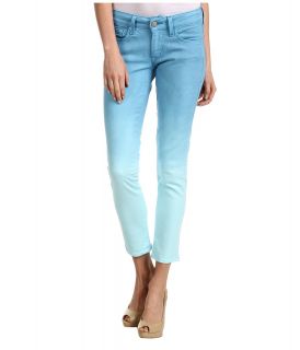 Mavi Jeans Serena Ankle Low Rise Super Skinny in Turquoise Fade Womens Jeans (Blue)