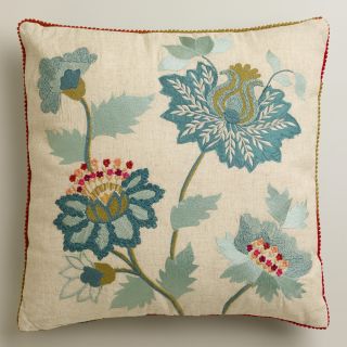 Floral Fantasy Throw Pillow   World Market