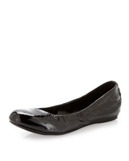 Molly1 Patent Leather Ballet Flat, Black