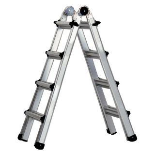 Cosco 17 ft. Worlds Greatest Multi Position Ladder Multicolor   20417T1ASE